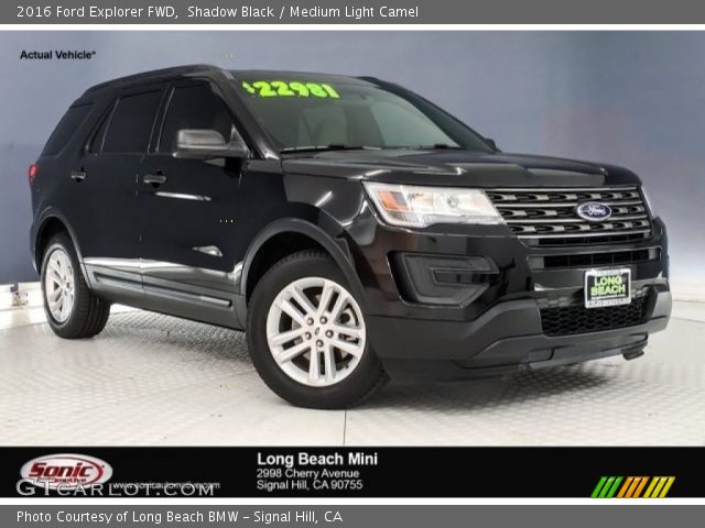 2016 Ford Explorer FWD in Shadow Black