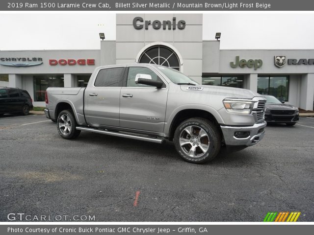 2019 Ram 1500 Laramie Crew Cab in Billett Silver Metallic