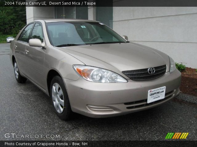 2004 Toyota Camry LE in Desert Sand Mica