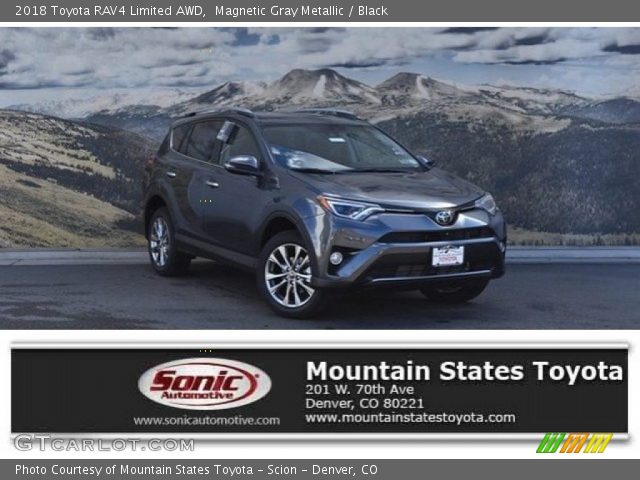 2018 Toyota RAV4 Limited AWD in Magnetic Gray Metallic