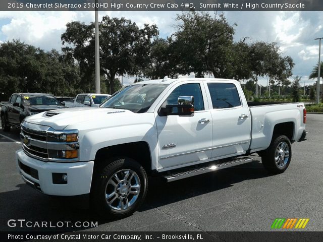 2019 Chevrolet Silverado 2500HD High Country Crew Cab 4WD in Summit White
