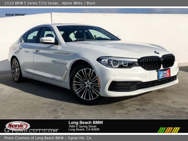 2019 BMW 5 Series 530i Sedan in Alpine White
