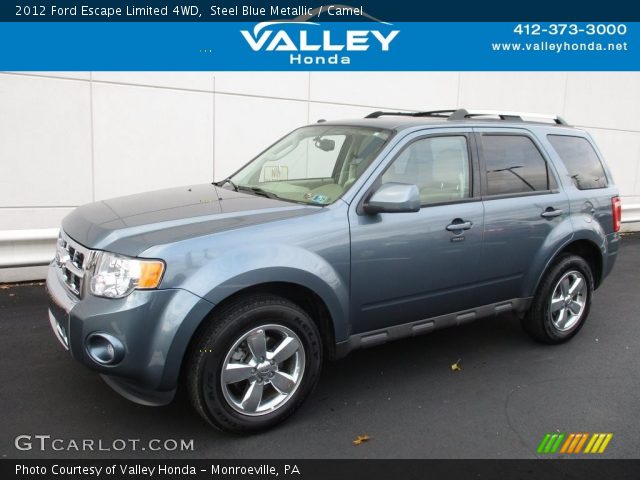 2012 Ford Escape Limited 4WD in Steel Blue Metallic