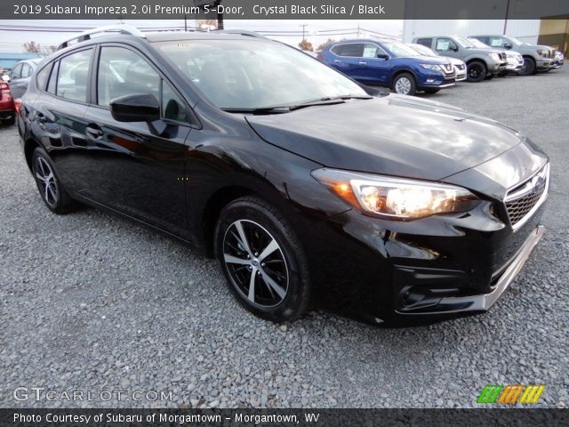 2019 Subaru Impreza 2.0i Premium 5-Door in Crystal Black Silica