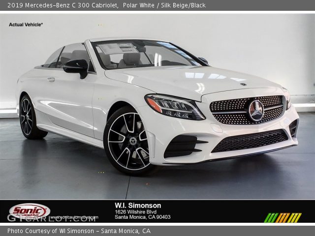 2019 Mercedes-Benz C 300 Cabriolet in Polar White