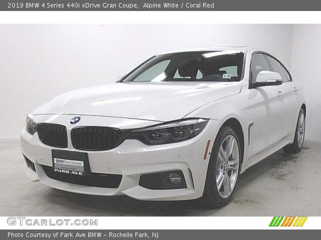 2019 BMW 4 Series 440i xDrive Gran Coupe in Alpine White