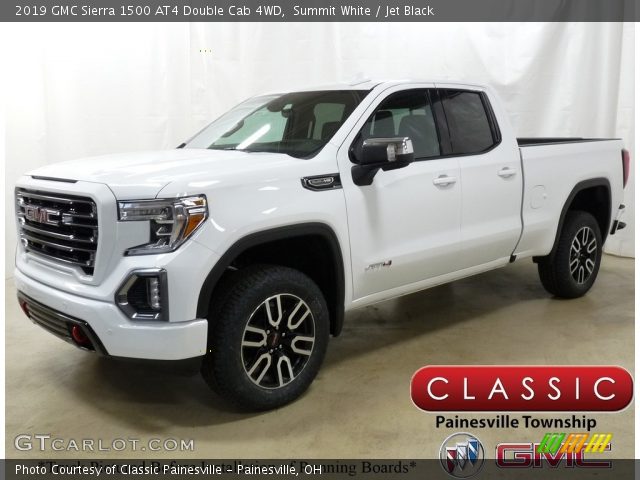 2019 GMC Sierra 1500 AT4 Double Cab 4WD in Summit White