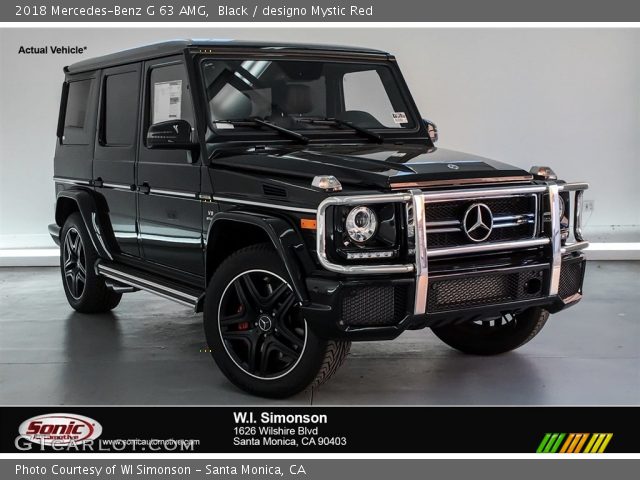 2018 Mercedes-Benz G 63 AMG in Black