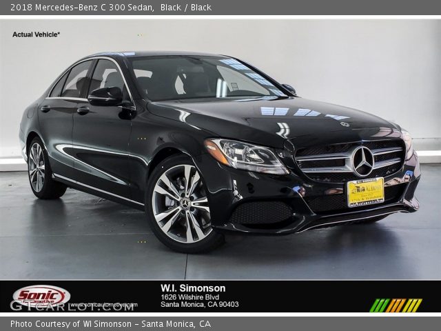 2018 Mercedes-Benz C 300 Sedan in Black