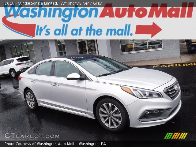 2016 Hyundai Sonata Limited in Symphony Silver