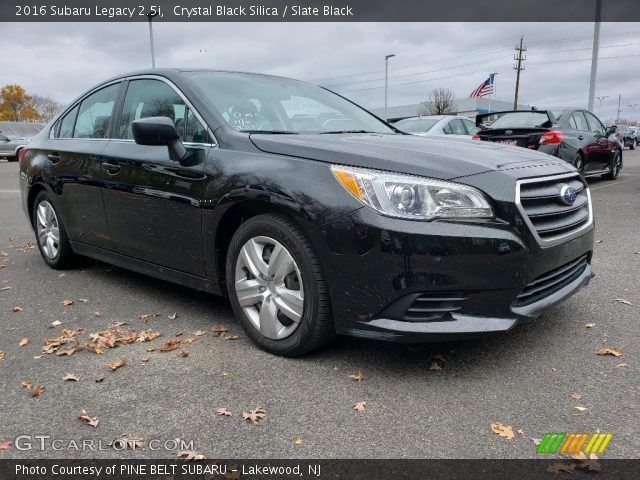 2016 Subaru Legacy 2.5i in Crystal Black Silica