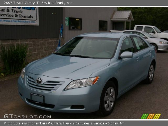 2007 Toyota Camry LE in Sky Blue Pearl