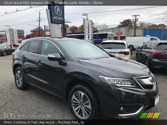 2016 Acura RDX Advance AWD in Graphite Luster Metallic