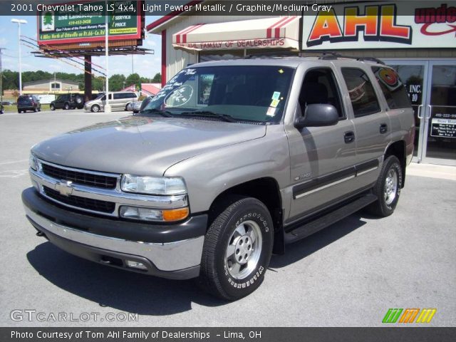2001 Chevrolet Tahoe LS 4x4 in Light Pewter Metallic