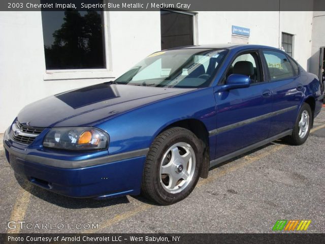 2003 Chevrolet Impala  in Superior Blue Metallic