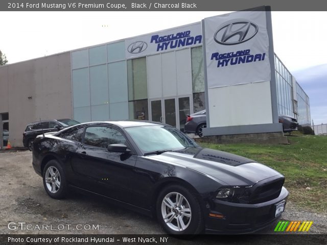 2014 Ford Mustang V6 Premium Coupe in Black