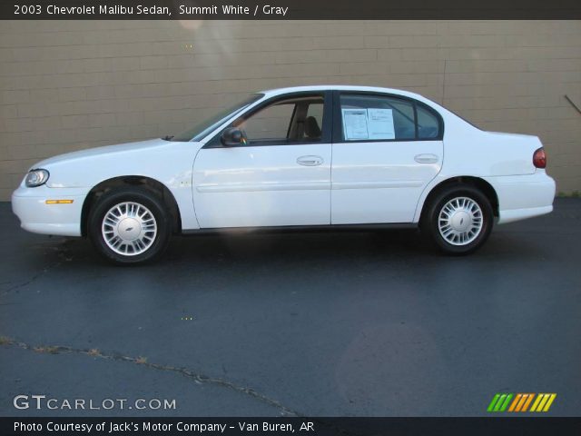 2003 Chevrolet Malibu Sedan in Summit White