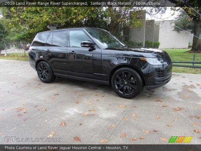 2019 Land Rover Range Rover Supercharged in Santorini Black Metallic