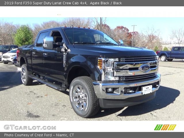 2019 Ford F350 Super Duty Lariat Crew Cab 4x4 in Agate Black
