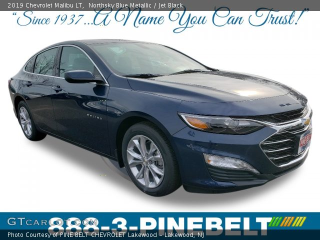 2019 Chevrolet Malibu LT in Northsky Blue Metallic