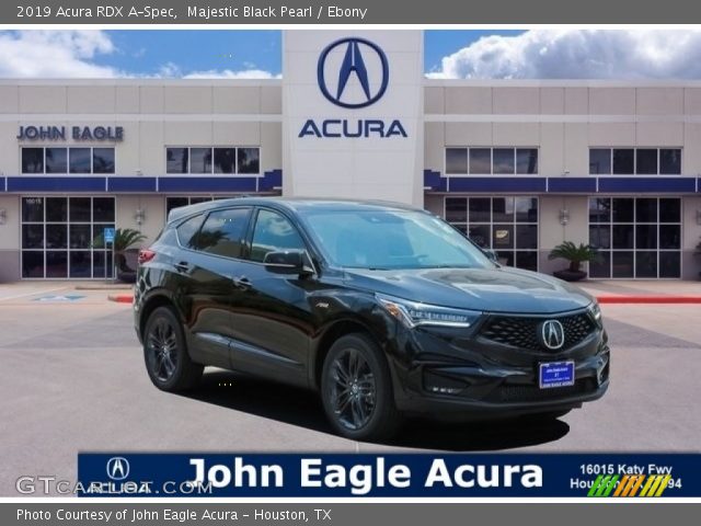 2019 Acura RDX A-Spec in Majestic Black Pearl