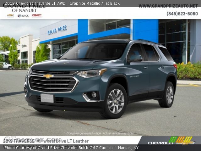 2019 Chevrolet Traverse LT AWD in Graphite Metallic