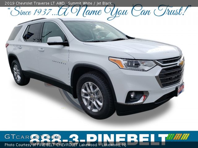 2019 Chevrolet Traverse LT AWD in Summit White