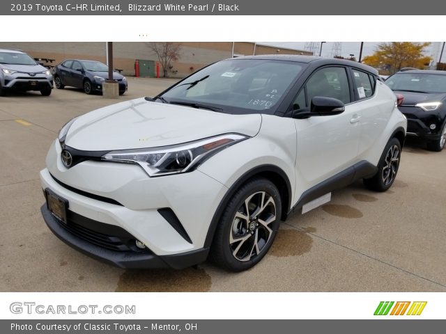 2019 Toyota C-HR Limited in Blizzard White Pearl