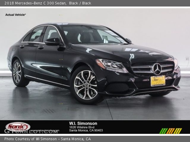 2018 Mercedes-Benz C 300 Sedan in Black