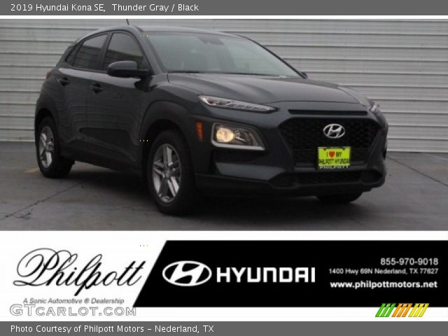 2019 Hyundai Kona SE in Thunder Gray
