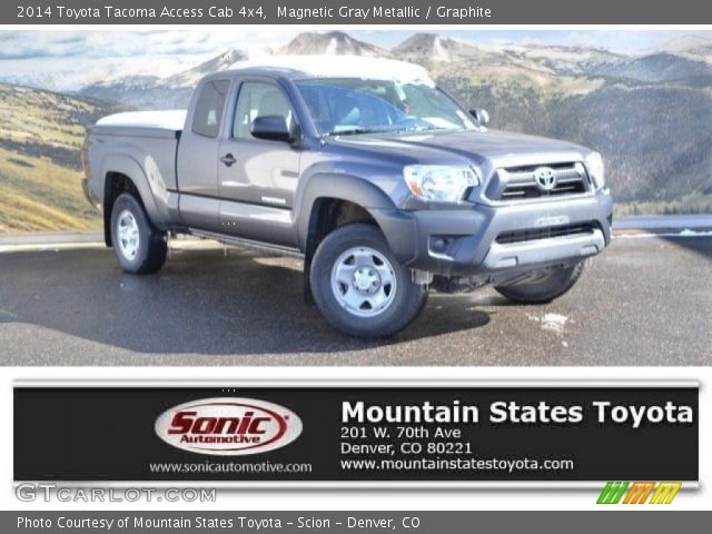 2014 Toyota Tacoma Access Cab 4x4 in Magnetic Gray Metallic