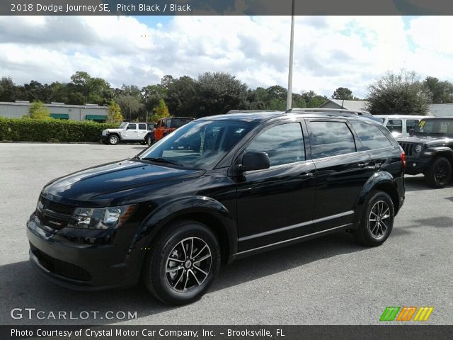 2018 Dodge Journey SE in Pitch Black