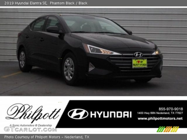 2019 Hyundai Elantra SE in Phantom Black