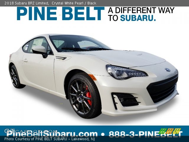 2018 Subaru BRZ Limited in Crystal White Pearl