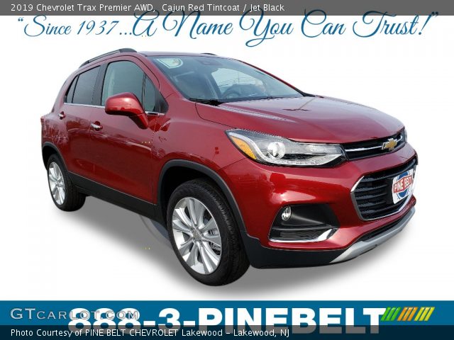 2019 Chevrolet Trax Premier AWD in Cajun Red Tintcoat