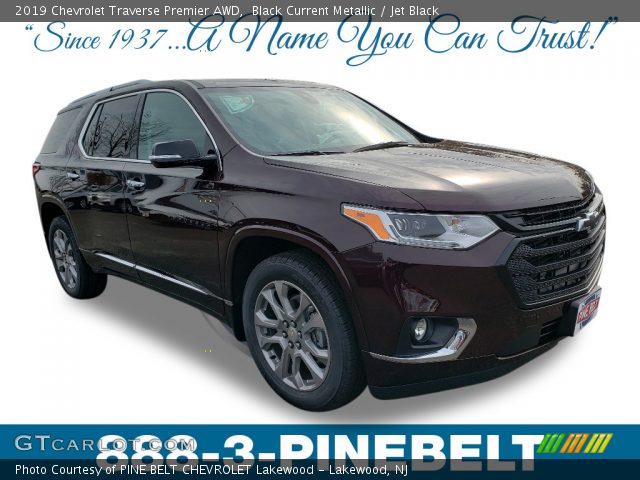 2019 Chevrolet Traverse Premier AWD in Black Current Metallic