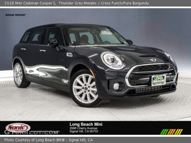 2018 Mini Clubman Cooper S in Thunder Grey Metallic