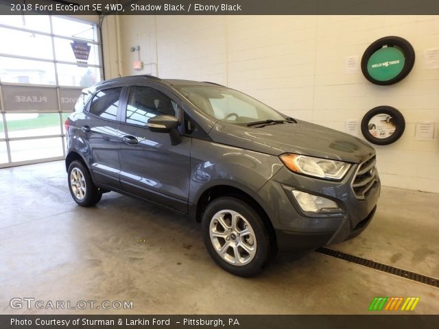 2018 Ford EcoSport SE 4WD in Shadow Black