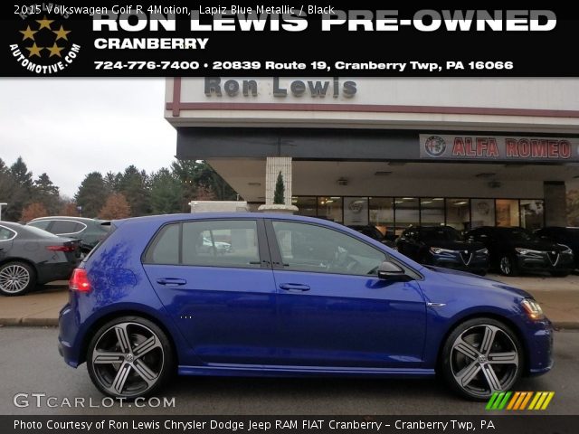 2015 Volkswagen Golf R 4Motion in Lapiz Blue Metallic