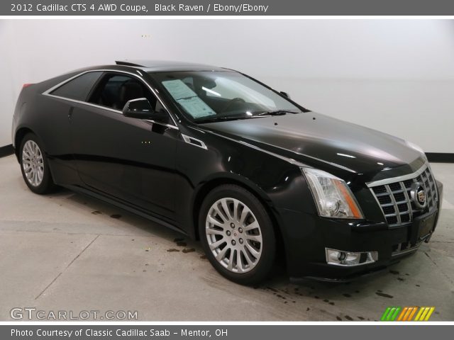 2012 Cadillac CTS 4 AWD Coupe in Black Raven