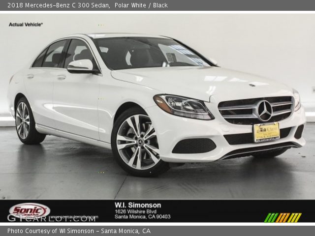 2018 Mercedes-Benz C 300 Sedan in Polar White