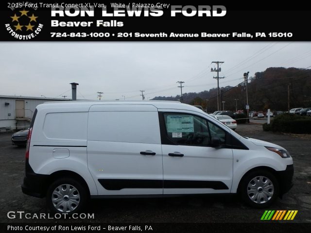 2019 Ford Transit Connect XL Van in White