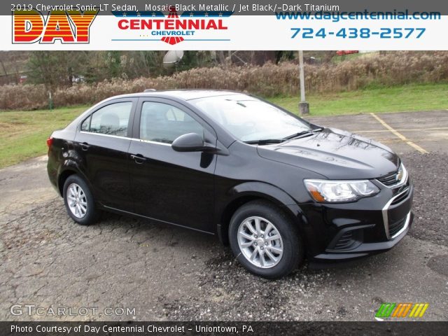 2019 Chevrolet Sonic LT Sedan in Mosaic Black Metallic