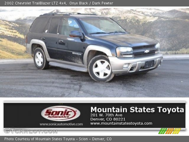 2002 Chevrolet TrailBlazer LTZ 4x4 in Onyx Black