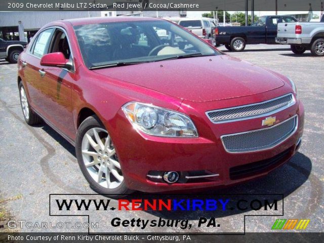 2009 Chevrolet Malibu LTZ Sedan in Red Jewel