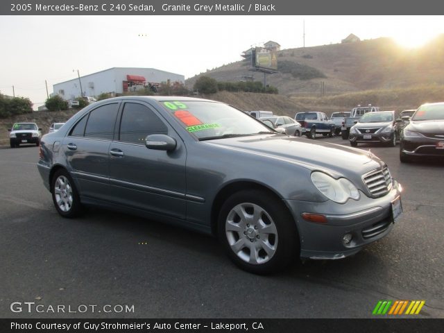 2005 Mercedes-Benz C 240 Sedan in Granite Grey Metallic