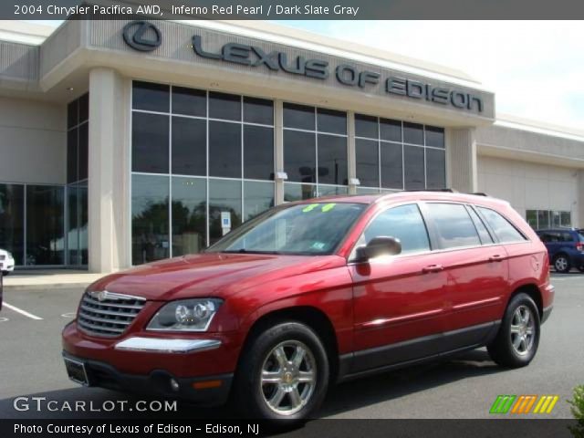 2004 Chrysler Pacifica AWD in Inferno Red Pearl
