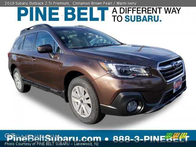 2019 Subaru Outback 2.5i Premium in Cinnamon Brown Pearl