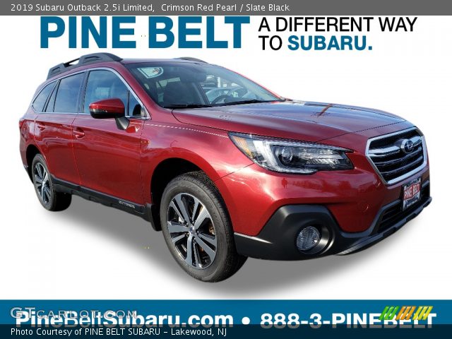 2019 Subaru Outback 2.5i Limited in Crimson Red Pearl