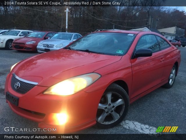 2004 Toyota Solara SE V6 Coupe in Absolutely Red